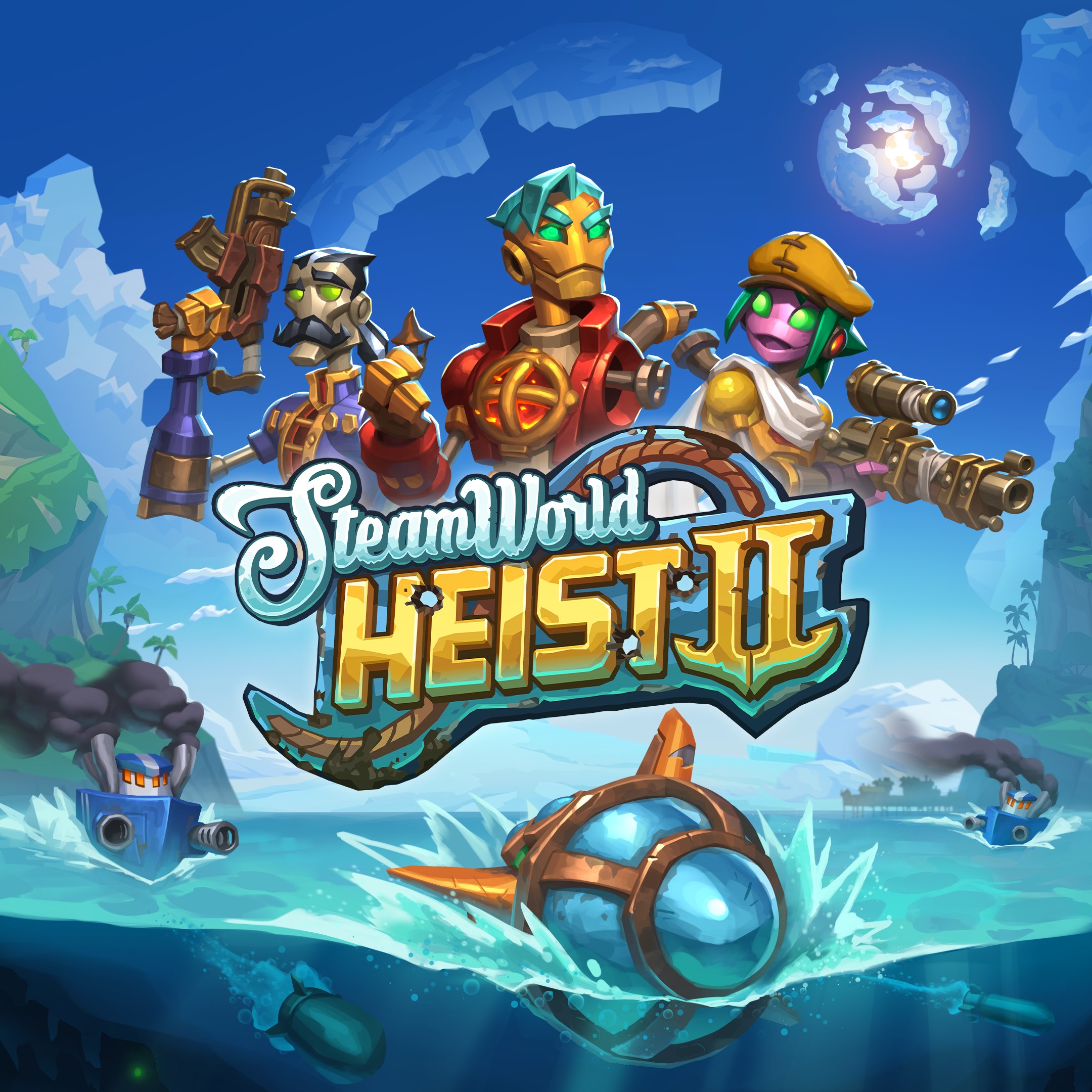 Boxart for SteamWorld Heist II