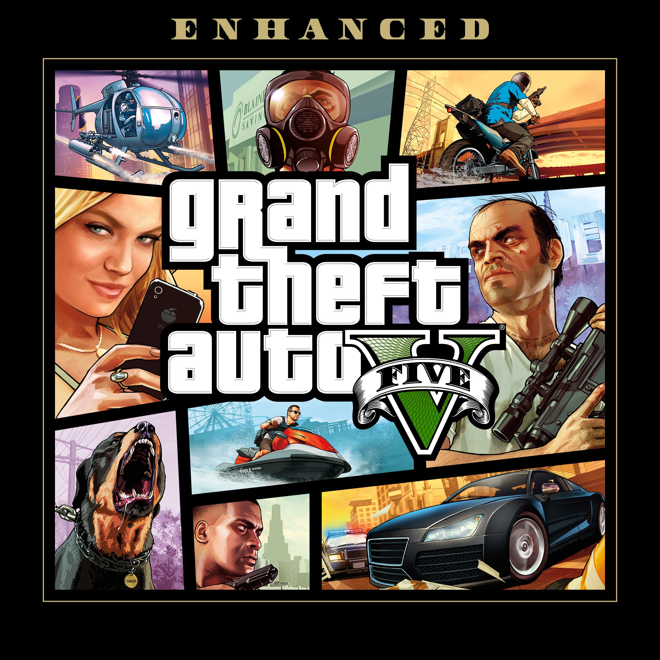 Boxart for Grand Theft Auto V Enhanced
