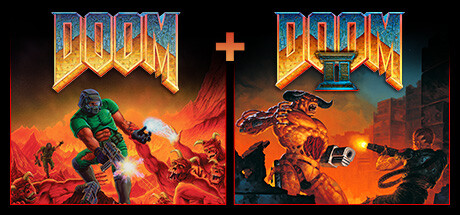 Boxart for DOOM + DOOM II