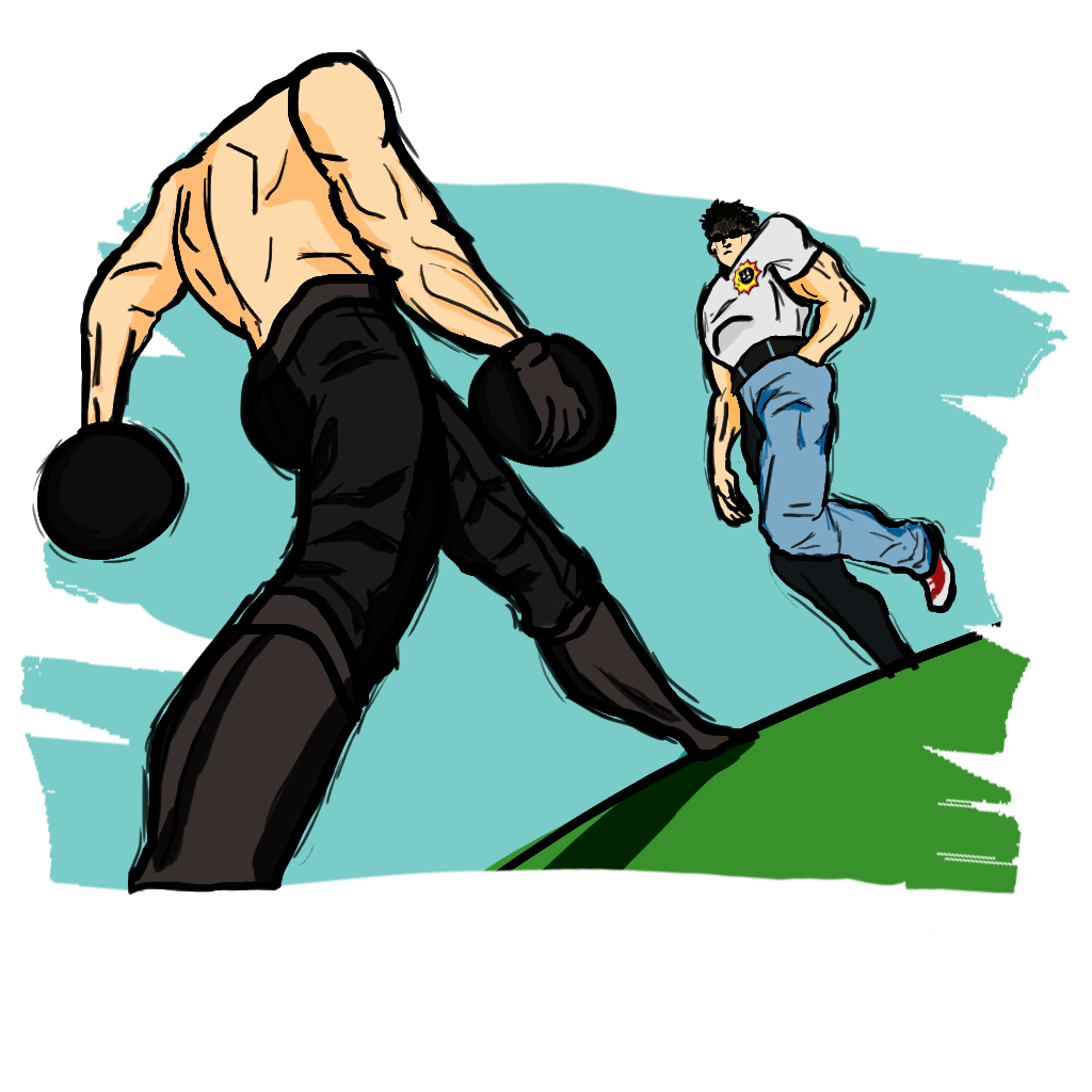 Serious Sam Intimidation Sticker